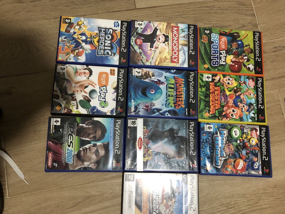 Vendo varios jogos ps2