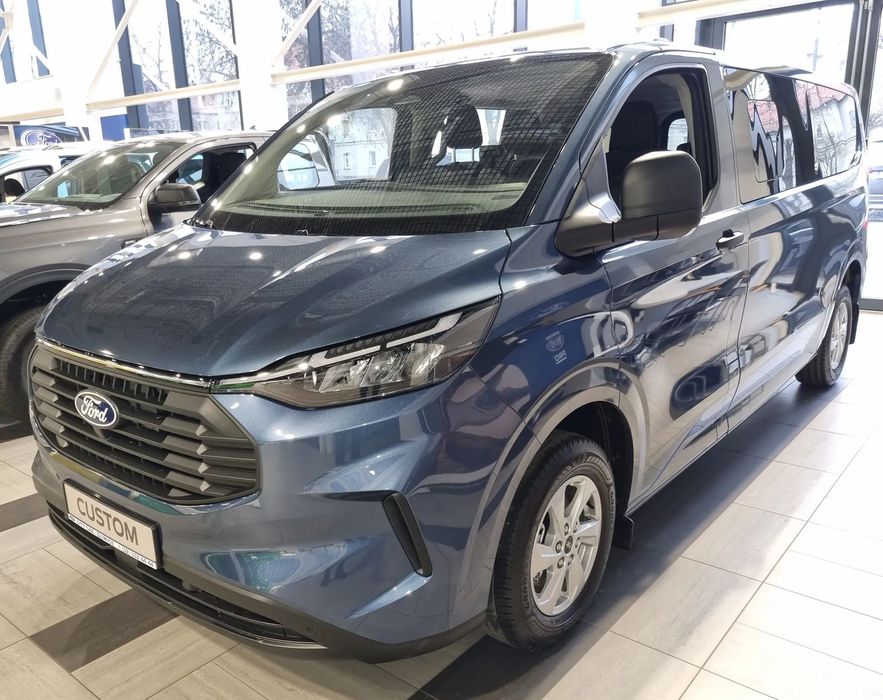 Ford Transit Custom Kombi 9 miejsc - Long - Diesel różne kolory do wyboru - Salon Gliwice