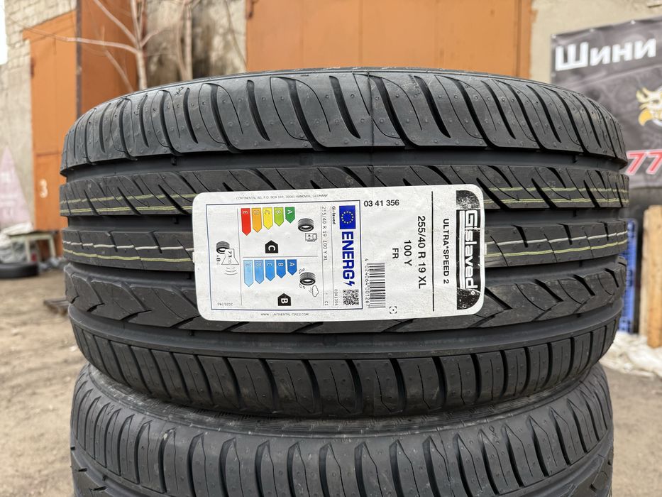 255/40 r19 Gislaved UltraSpeed 2 24 год НОВАЯ
