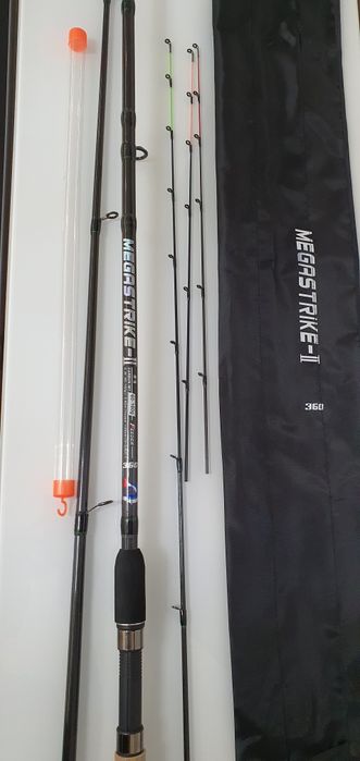 Акция Фидерное удилище Megastrike II КАРБОН IM7 3.6метра тест60-160