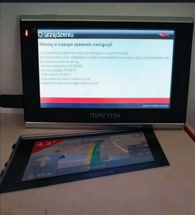 Nawigacja samochodowa" Manta"