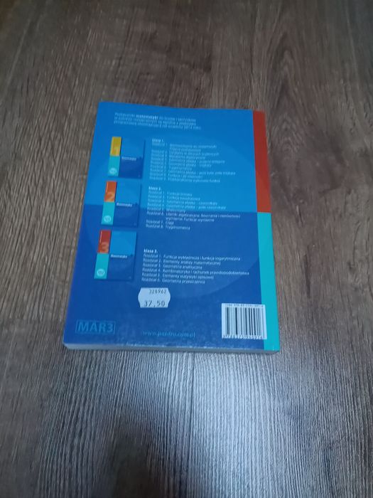Matematyka, podręcznik klasa 3
