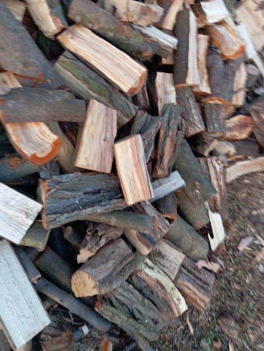 Drewno łupane liściaste