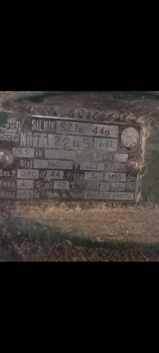 Silnik elektryczny 5.5 kw