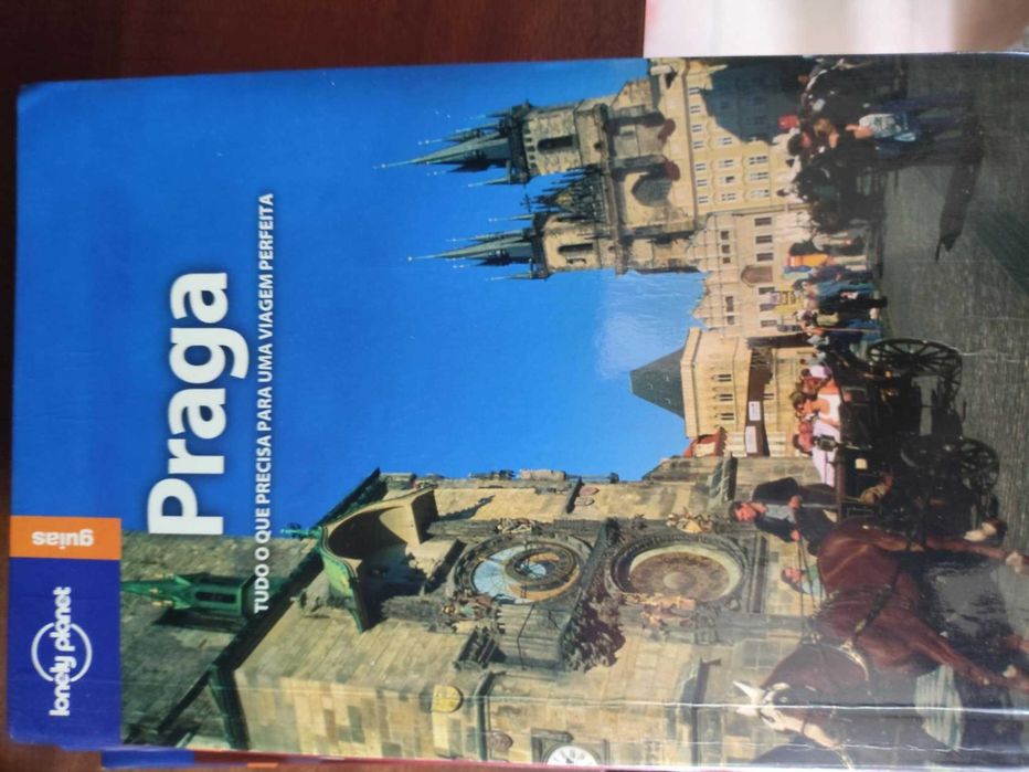 Livros/ guias de viagens Lonely Planet, edição portuguesa