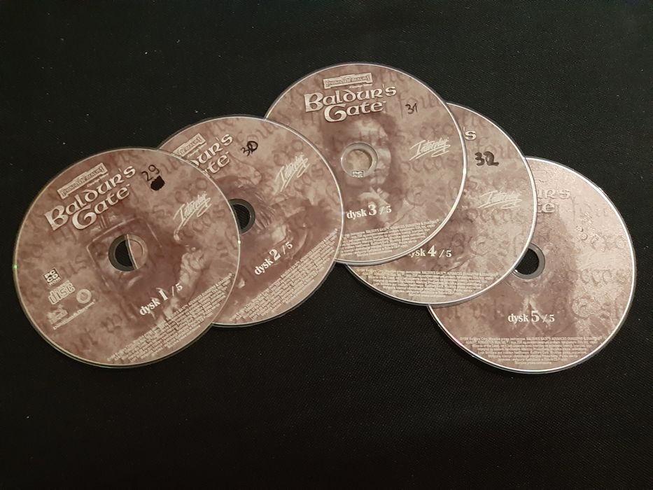 Gra PC Baldurs Baldur's Gate pierwsze wydanie