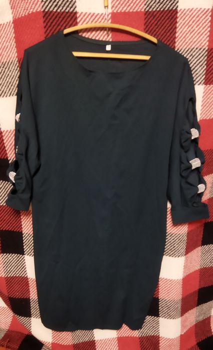 Плаття темно зелене  жіноче