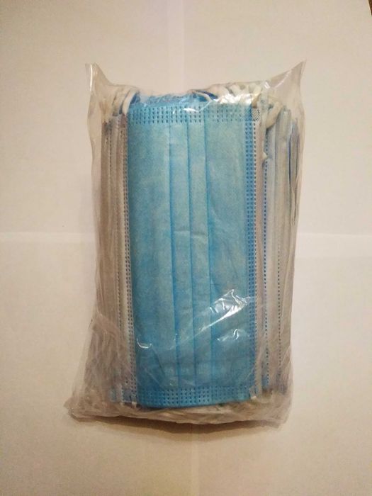 Маски (Упаковка - 50 шт) Одноразовые Маска Одноразовая для лица