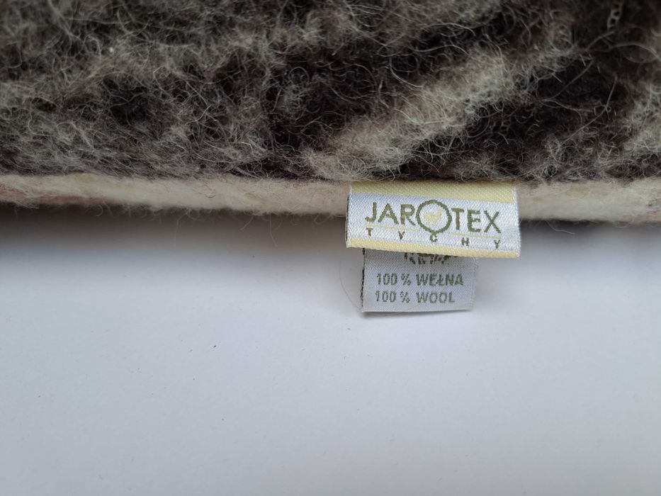 Wałek Poduszka pod głowę z wełny