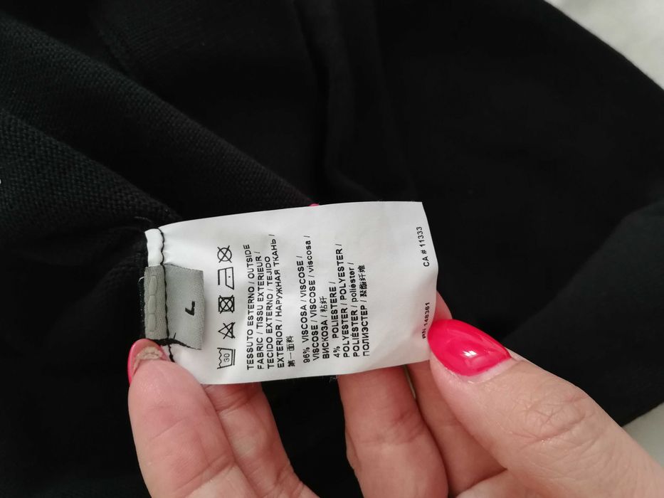 spodnie PINKO 40 l dzianinowe spodnie PINKO dresowe L 40 czarne