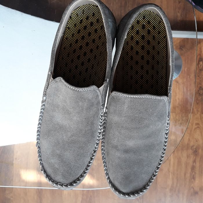 Мокасины новые замшевые