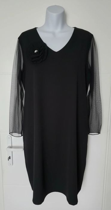 Wyprzedaż Wawa elegancka ołówkowa sukienka plus size xxxl 48 50