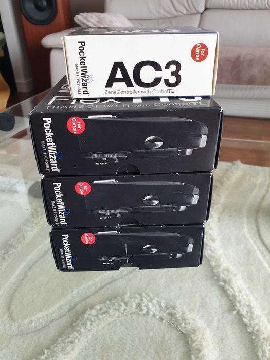 PocketWizard ACC3+ 3x FlexTT5 bezprzewodowy zestaw do lamp Canon