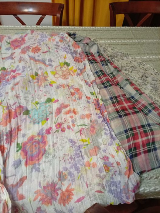 Szaliki damskie cienkie 3 szt