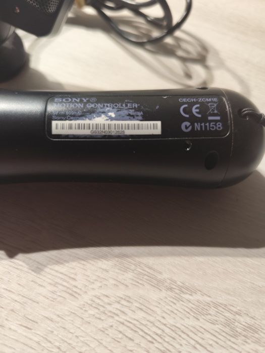 Move Ps3 Ps4 Różdżczka Kamera Move Eye KOMPLET idealna bateria