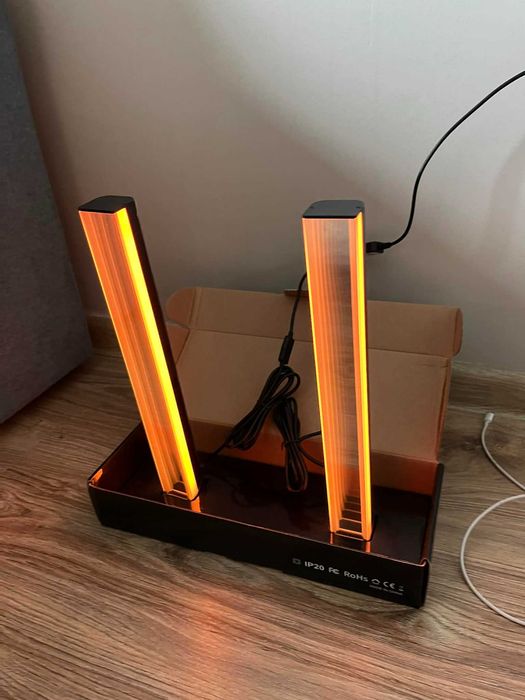 Lampy stojące led smart RGB