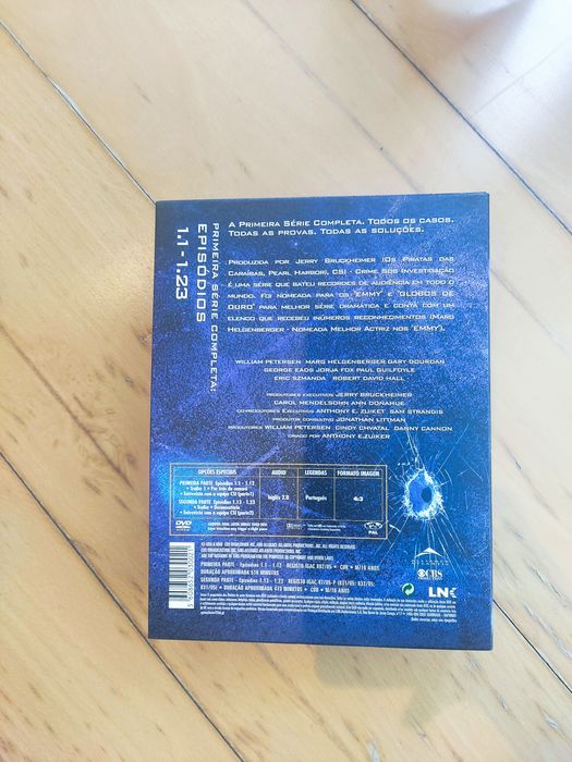 Coleção de dvds CSI