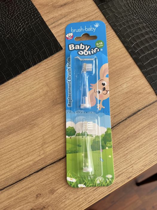 Baby Sonic Brush Baby 0-18 miesięcy - końcówki do szczoteczki