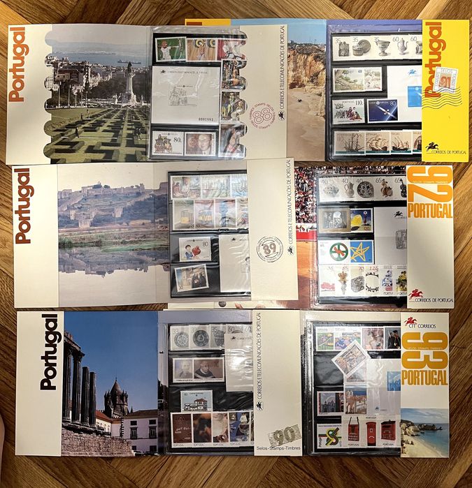 Selos Carteiras Anuais e Temáticas CTT