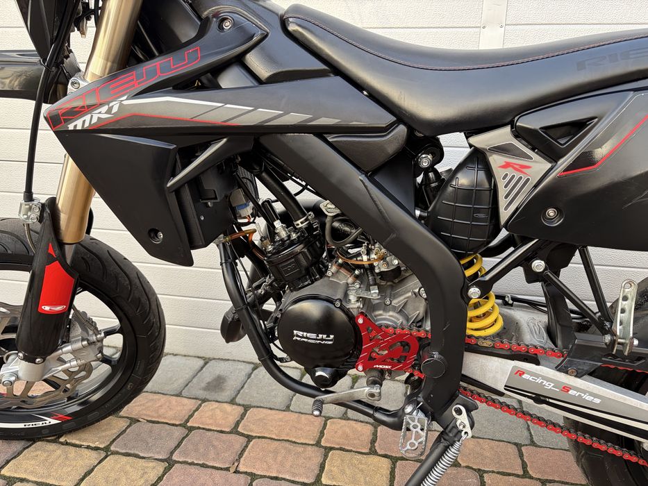 Rieju MRT 50 PRO 2017r MVT Leo Vince! Rieju 50 mrt Black Series