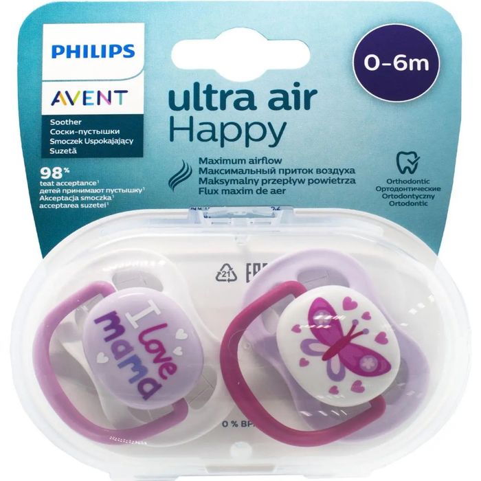 Пустушка Philips Avent I Love 0-6m