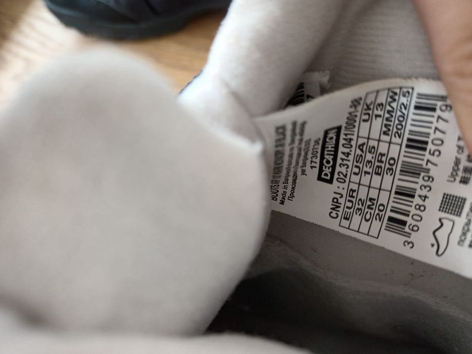 Botas de neve muito confortaveis