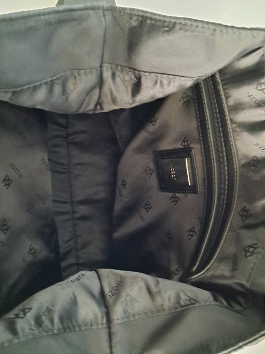 Kazar czarna torebka listonoszka shopper bag