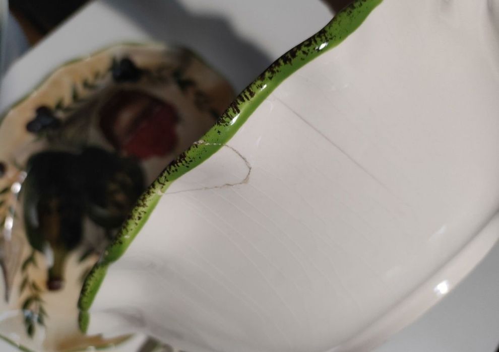 Ceramika ręcznie malowana Domestic by Mäser zestaw