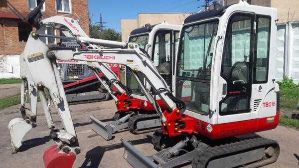 Міні Екскаватор TAKEUCHI TB016 оренад та продаж