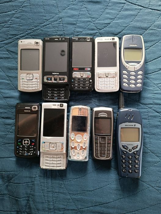 Nokia n95, n73, n70, 3200, 3310 stare telefony