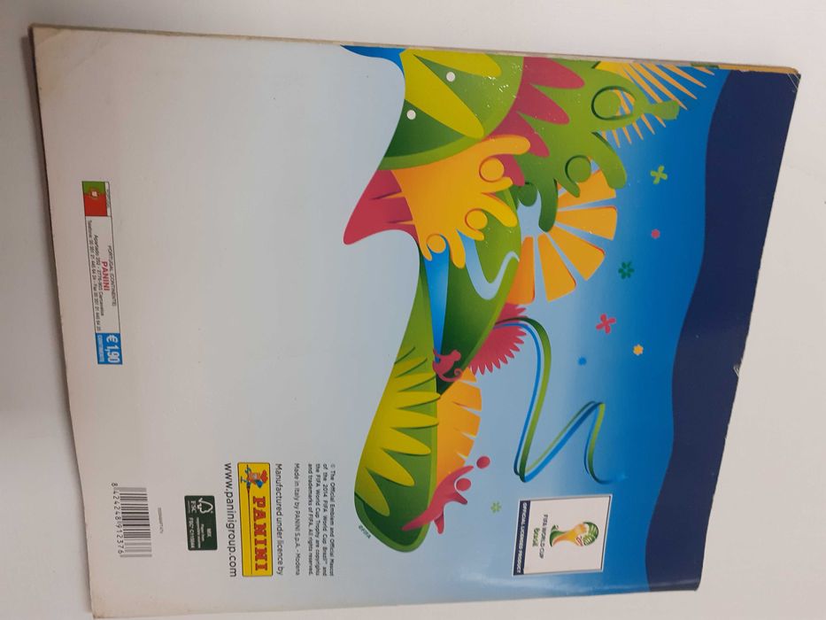 Caderneta cromos Brasil 2014