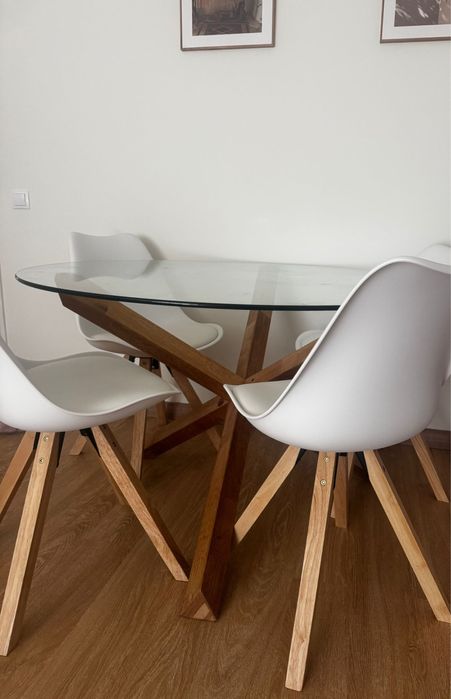 Conjunto Mesa + 4 Cadeiras