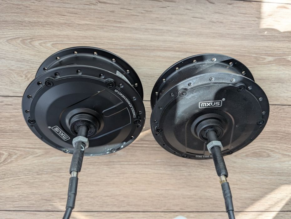 Мотор колесо MXUS 36v/48v 500W/750W редукторное