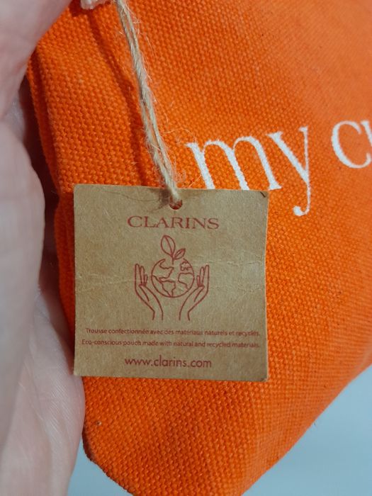 My Clarins нова бавовняна косметичка