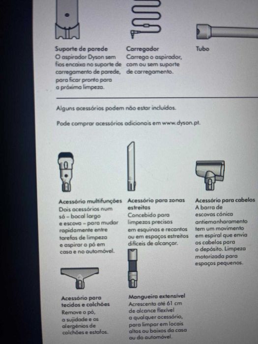 Aspirador Dyson V8 Advanced Vertical e de mão | Completo