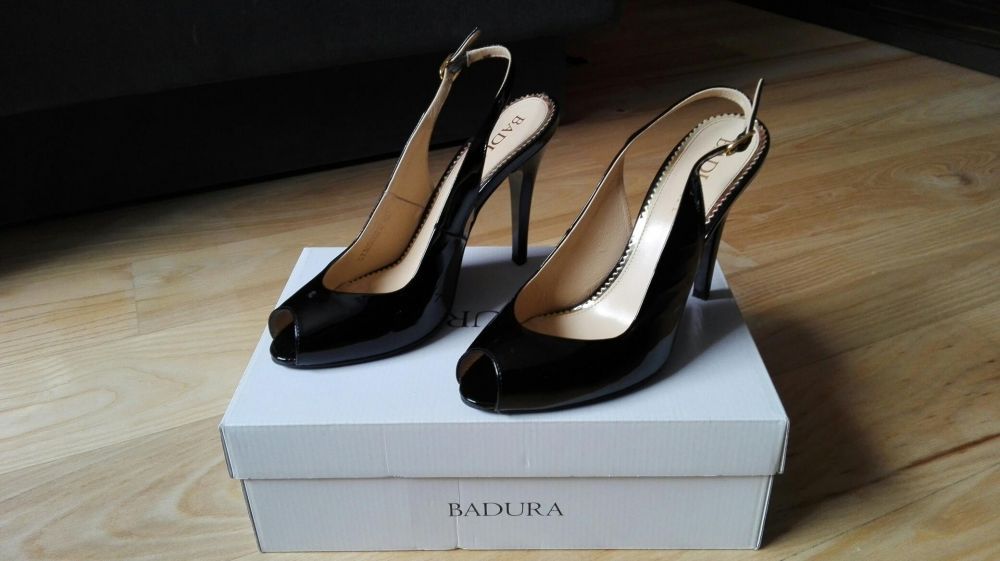 Sandałki na szpilce BADURA raz założone