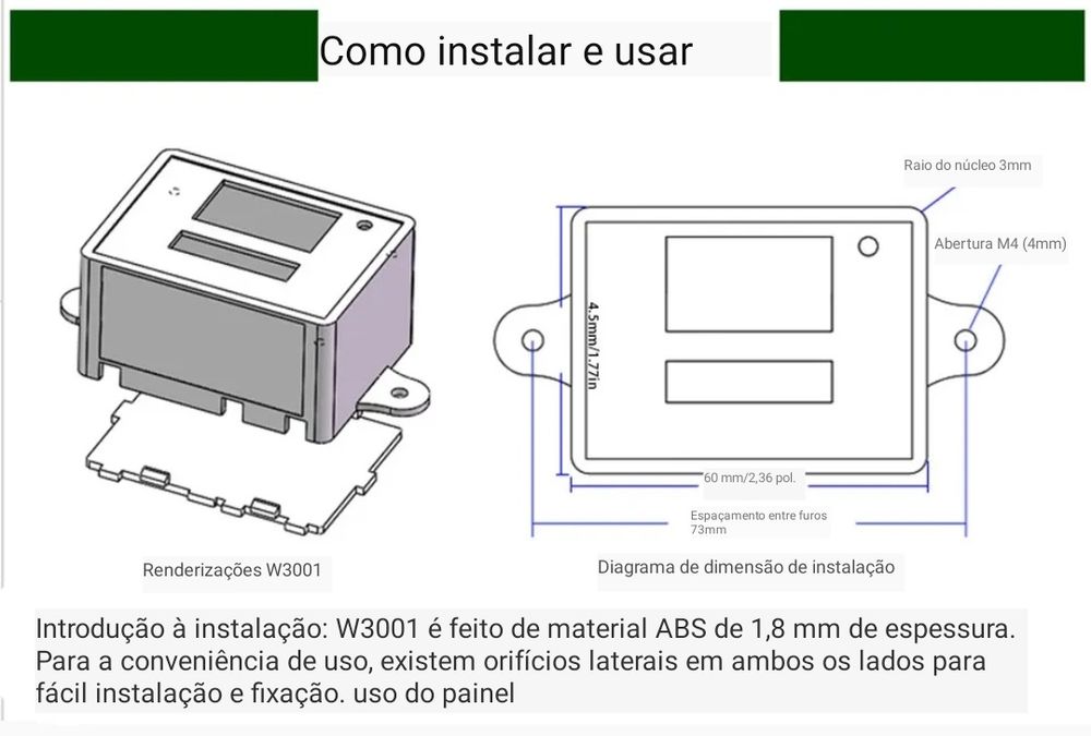 Controlador de temperatura W3001