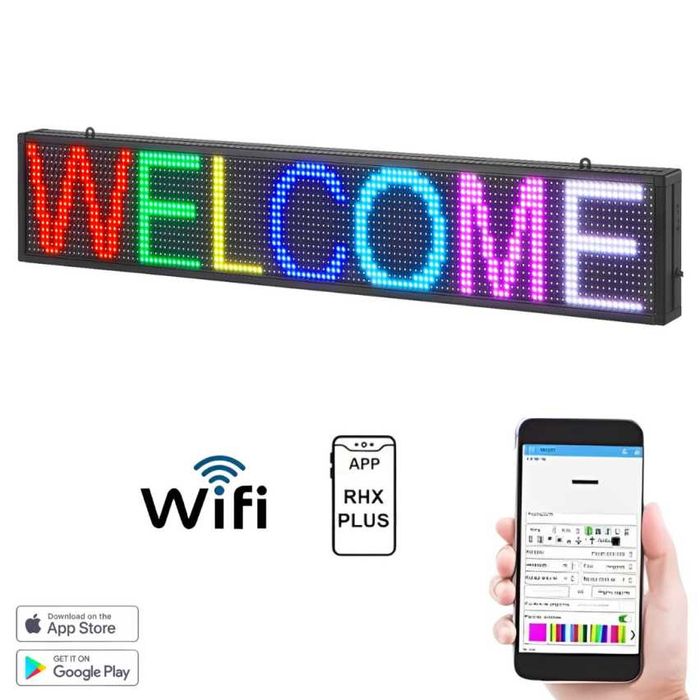 Painel Led Outdoor Wi-Fi para Interior