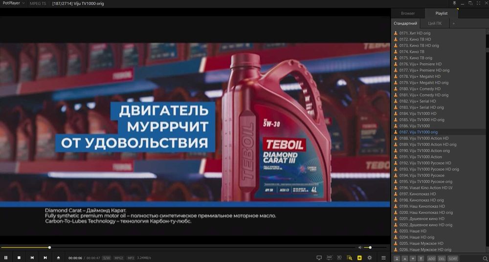 БІЛЬШ 4000 КАНАЛІВ + архів на всі канали 4 дні   = 80 грн/місяць.