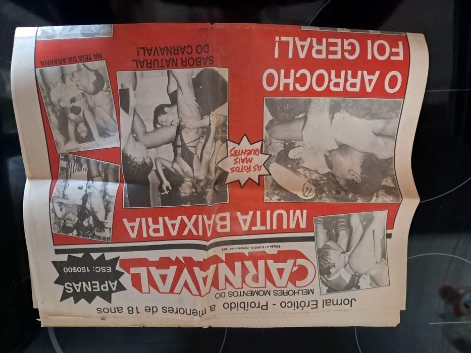 Revistas eroticas e jornal