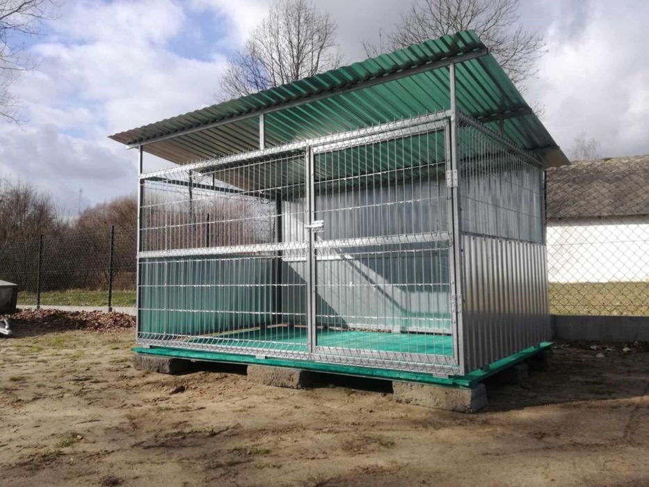 Kojec Boks 4x2m Panelowy 3D Kompletny 1890zl