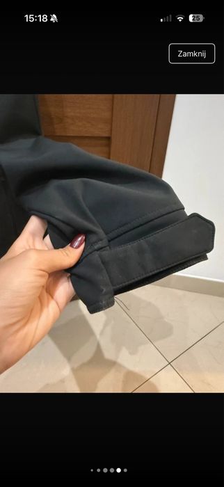 Czarna kurtka męska typu softshell Elevate Life Langley rozmiar XL