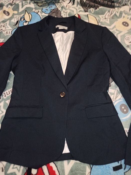 Marynarka hm h&m damska granatowa Rozmiar 36
