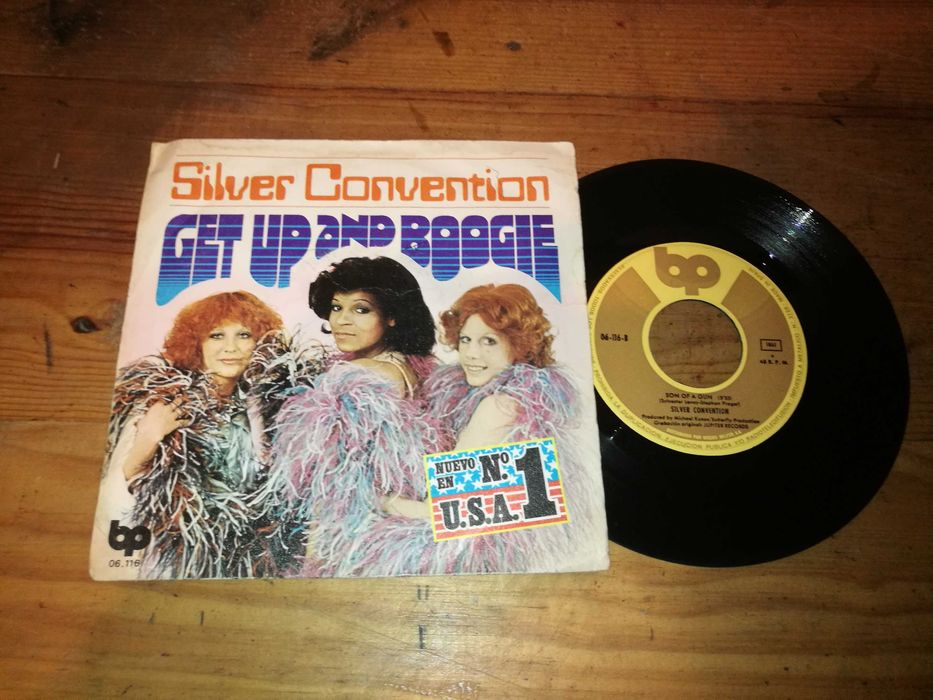 SILVER CONVENCION - Get Up And Boogie (Edição ESP - 1976) SINGLE