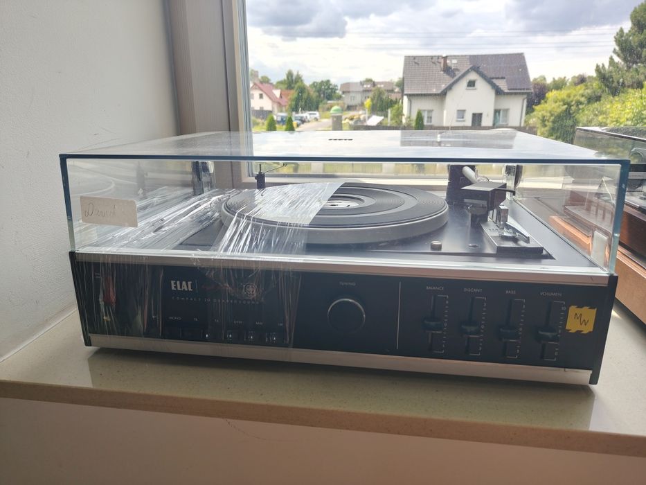 Kombajn gramofon elac compact 25