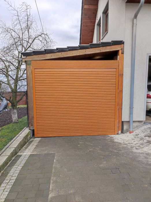 Brama Rolowana 3000x2100 Złoty Dąb PA 77