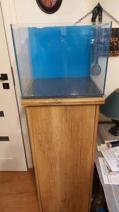 Akwarium morskie + szafka