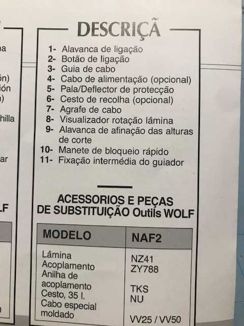 maquina cortadora de relva
