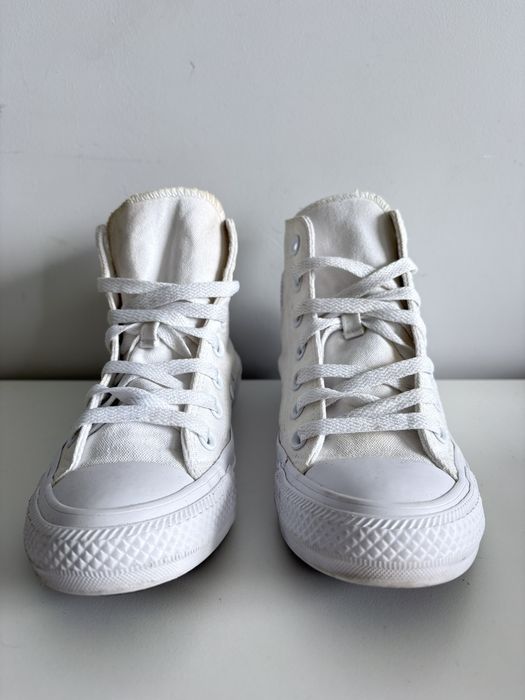 Converse Chuck Taylor All Star Move Białe Trampki Wysokie Uniseks Rozmiar 36