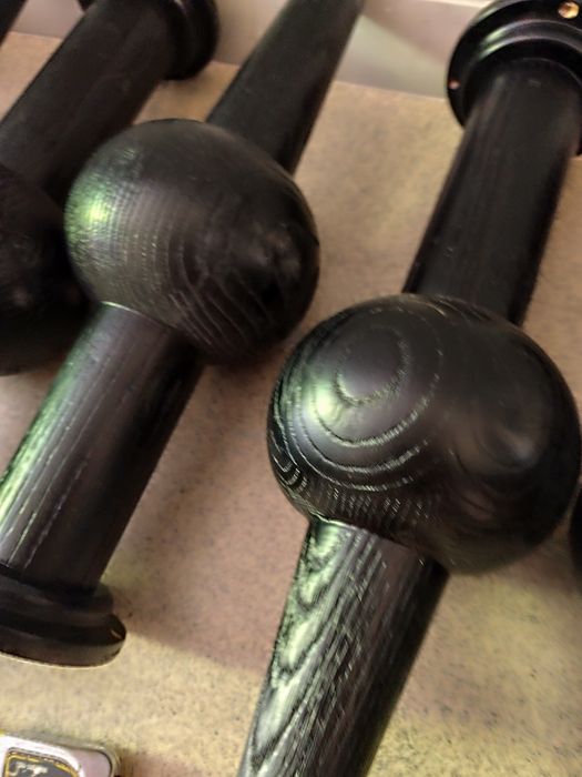 Drewniane Nogi do stolików toczone lite drewno 54 wys